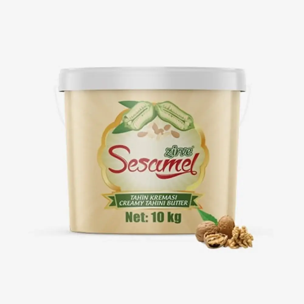 Sesamel Tahini Cream with Walnut Particles