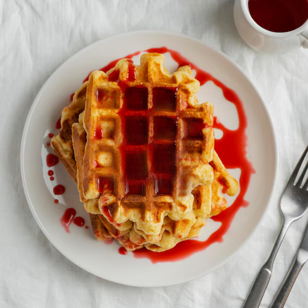 Raspberry Flavored Waffle Sauce